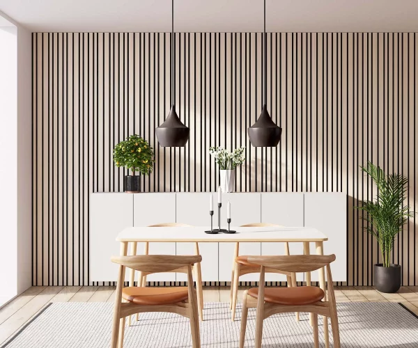 Dining hall Barcode Classic Ash, Black Recosilent